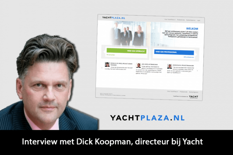 Expertinterview met Dick Koopman (Yacht) over YachtPlaza - ZZP Barometer
