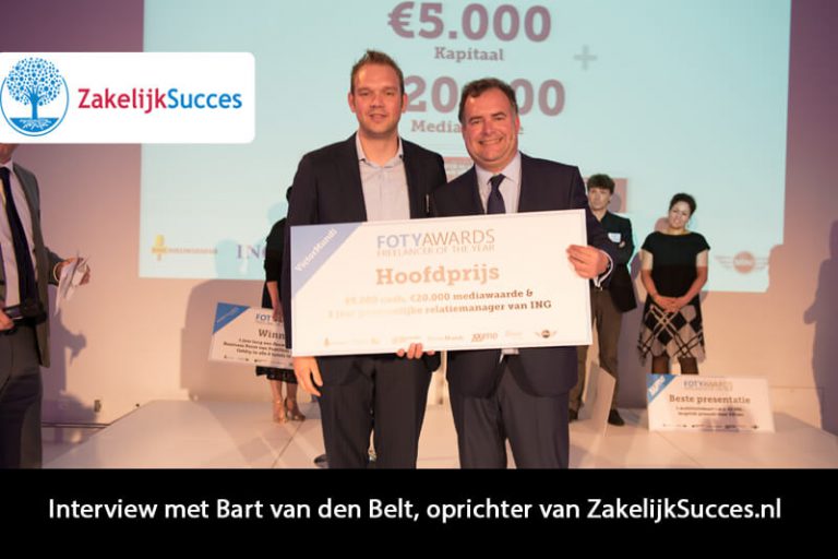 ZakelijkSucces.nl - Bart van den Belt - ZZP Barometer